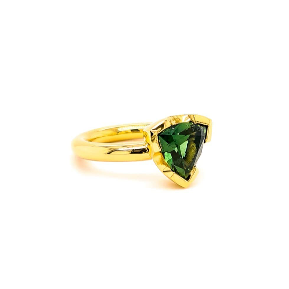 Green stone hot sale dress rings