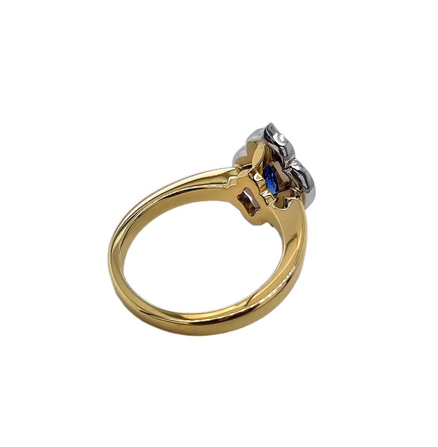 18ct Gold & Ceylon Sapphire Ring "Gabriel Sapphire"