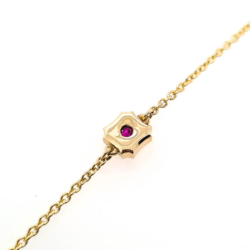 9ct Gold and Ruby Bracelets "Iris"