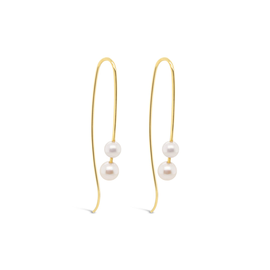 9ct Gold and Pearl Earrings "Amelia"
