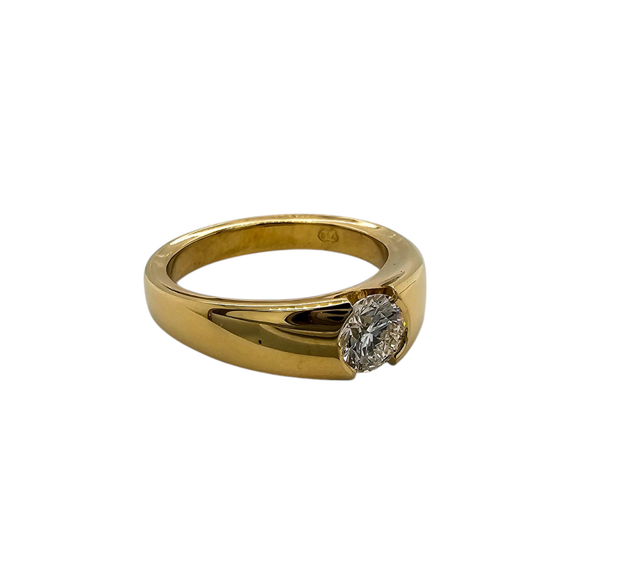 18ct Yellow Gold & Diamond Engagement ring "Astra"