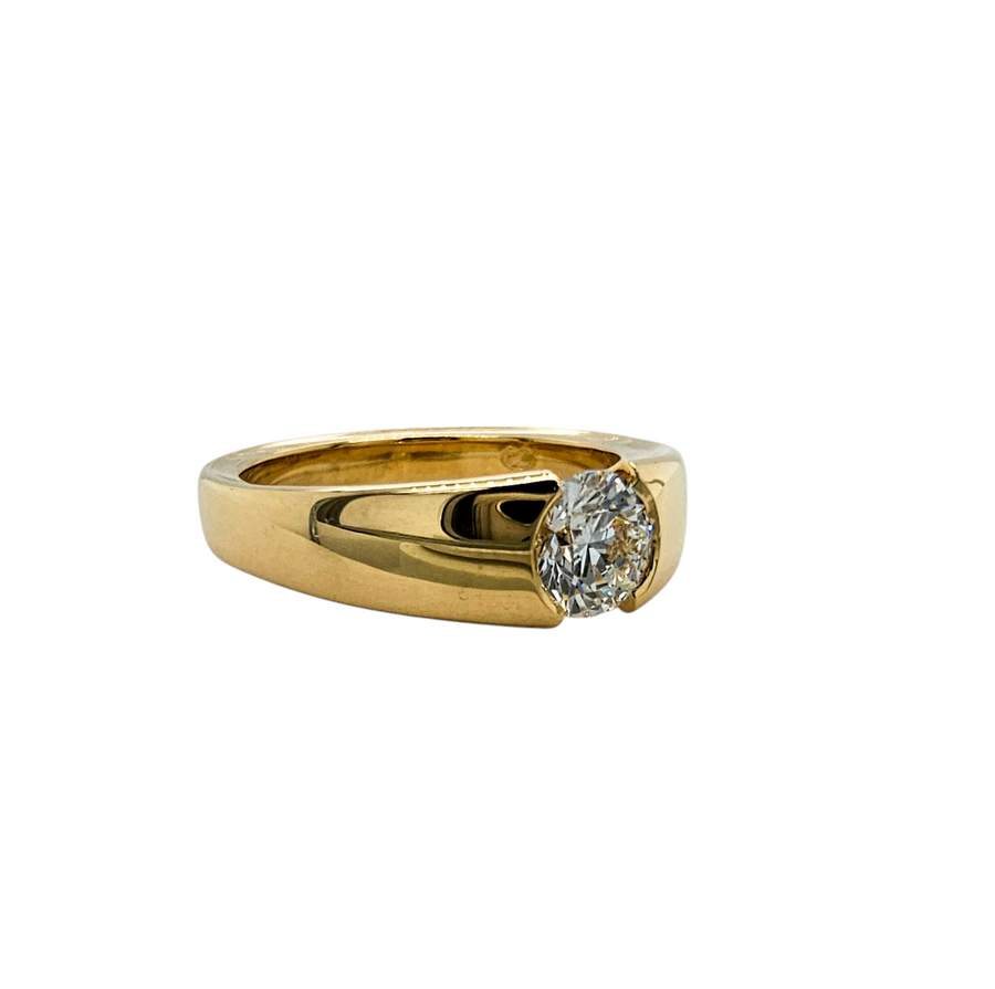 18ct Yellow Gold & Diamond Engagement ring "Astra"
