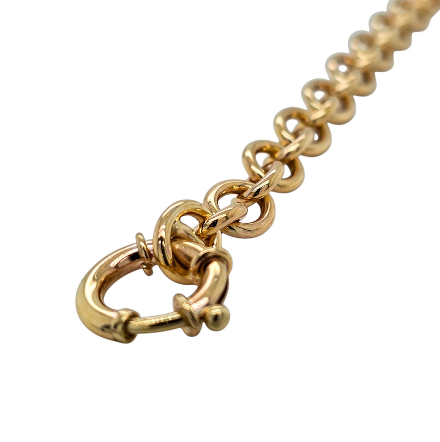 Handmade 9ct Yellow Gold Necklace "Luxe Link"