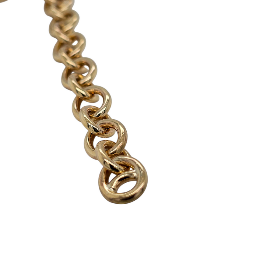 Handmade 9ct Yellow Gold Necklace "Luxe Link"
