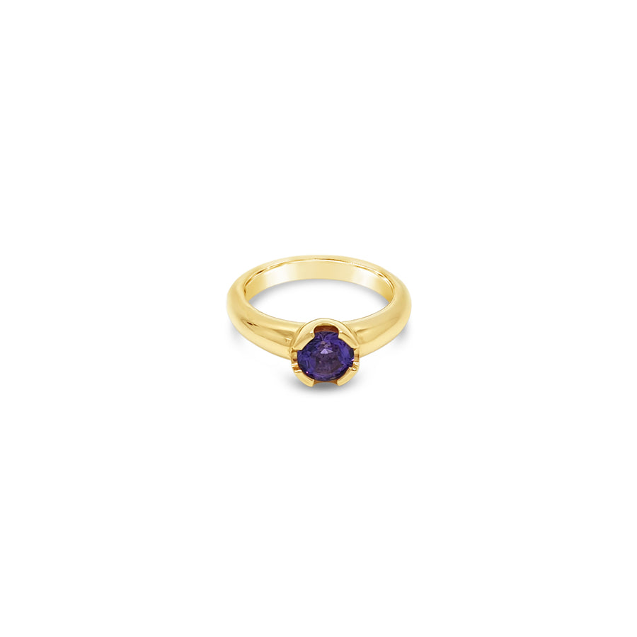 9ct Gold and Amethyst Ring "Violet"