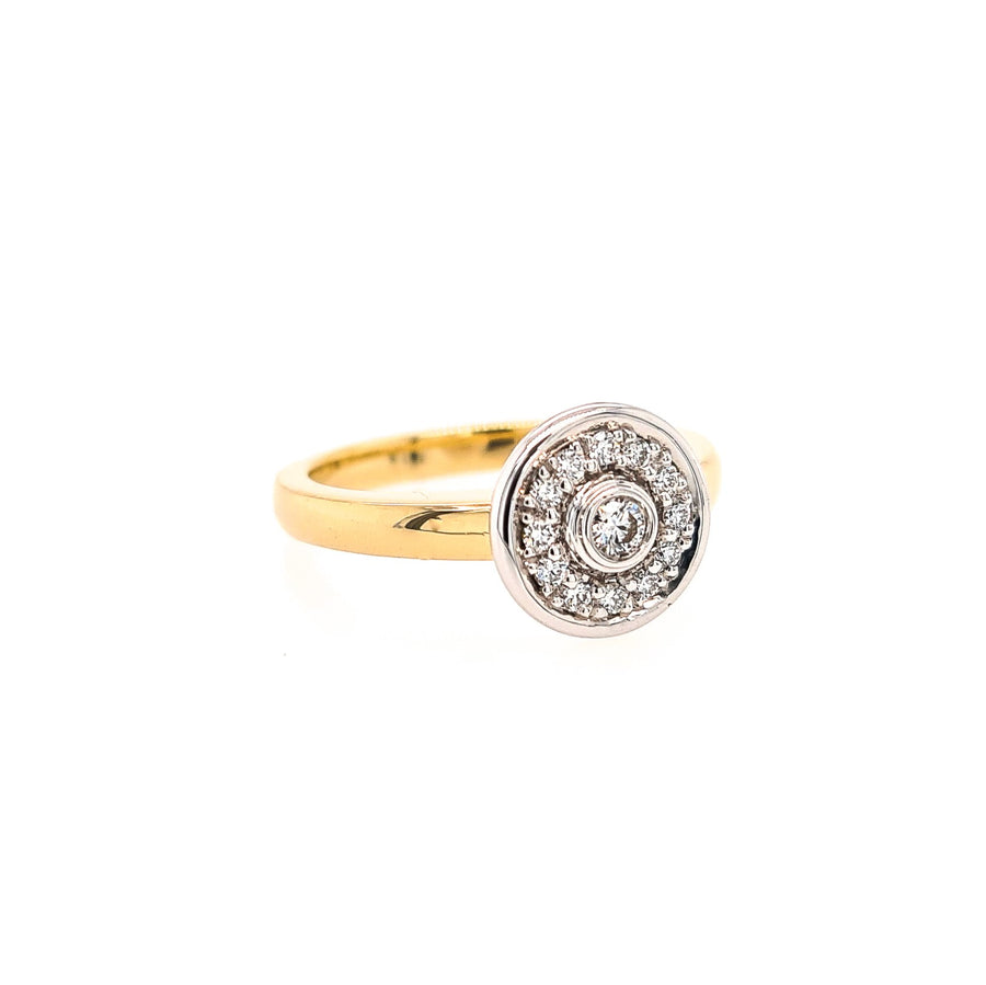 9ct Gold and Diamond Engagement Ring "Aurora"