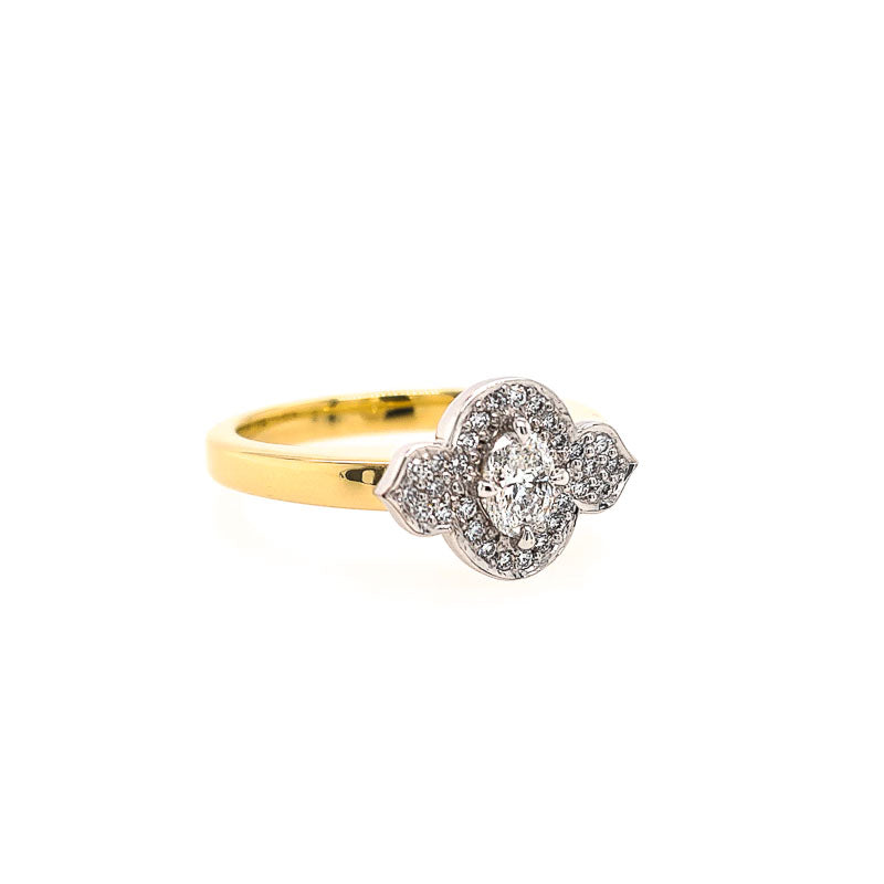 18ct Gold and Diamond Engagement Ring "Scarlett"