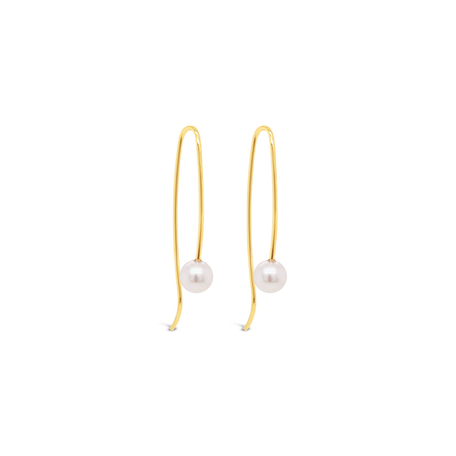 9ct Gold and Pearl Earrings "Celine"
