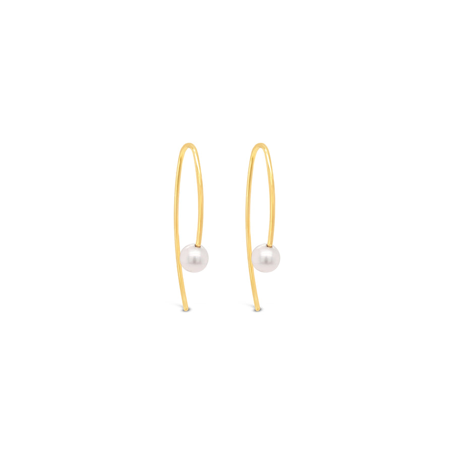 9ct Gold and Pearl Earrings "Lili"