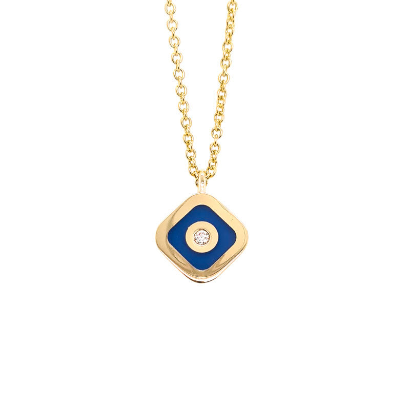 9ct Gold and Diamond Necklace "Oceania"