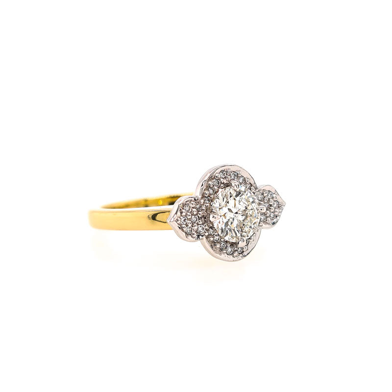 18ct Gold & Diamond "Scarlett" Ring