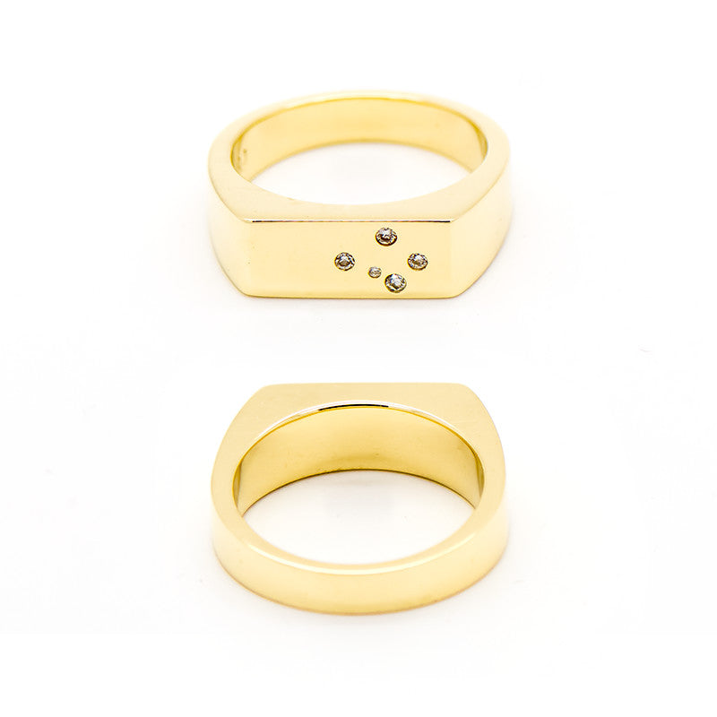 14ct Yellow Gold Gentleman's Ring