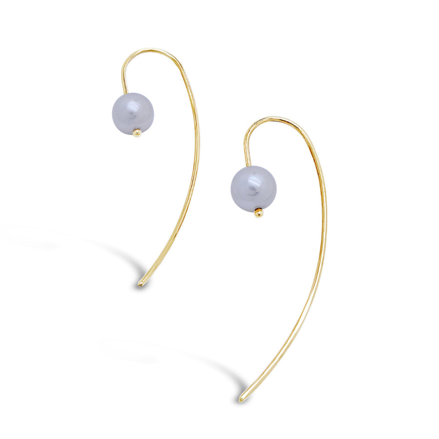 9ct Gold and Pearl Earrings "Elyna"